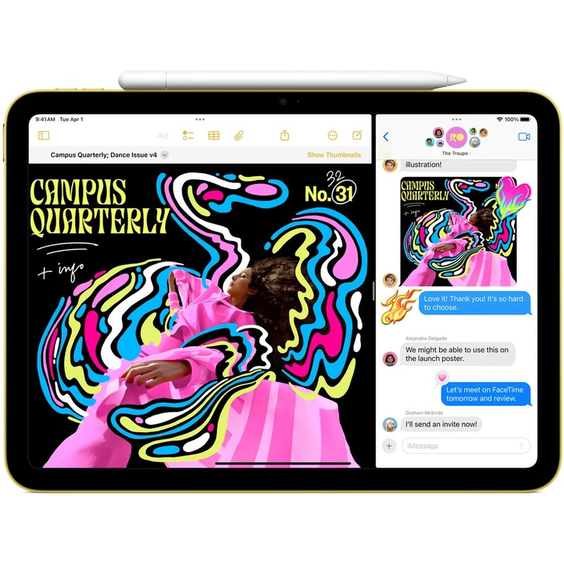 Планшет Apple iPad 11" Wi-Fi 128GB Silver (MD3Y4TY/A)