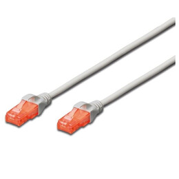 Патч-корд Digitus (DK-1617-030) CAT 6, UTP, 3 м, AWG 26/7, Cu, LSZH, сірий