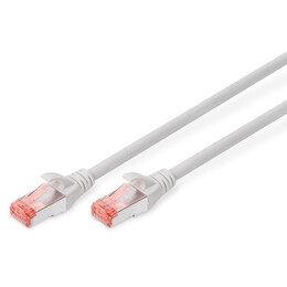 Патч-корд Digitus (DK-1644-010) cat.6, S-FTP, 1м, AWG 27/7, LSZH, сірий