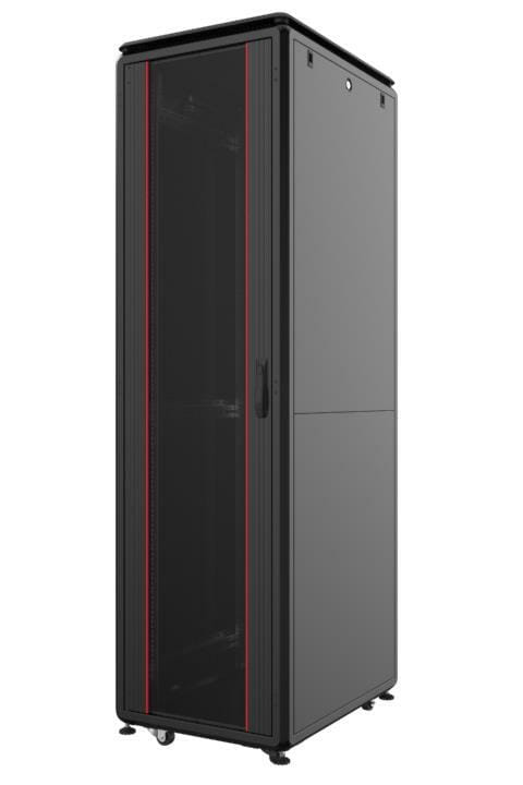 Шафа настінна Mirsan GTV 19" 42U 600x800, RAL 9005 (MR.GTV42U68DE.01)