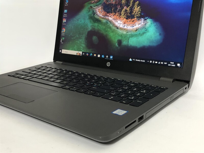 Ноутбук HP 250 G6 Grey / 15.6" (1366x768) / i3-7020U / 8GB / 128GB SSD / Win10Pro - Б/у