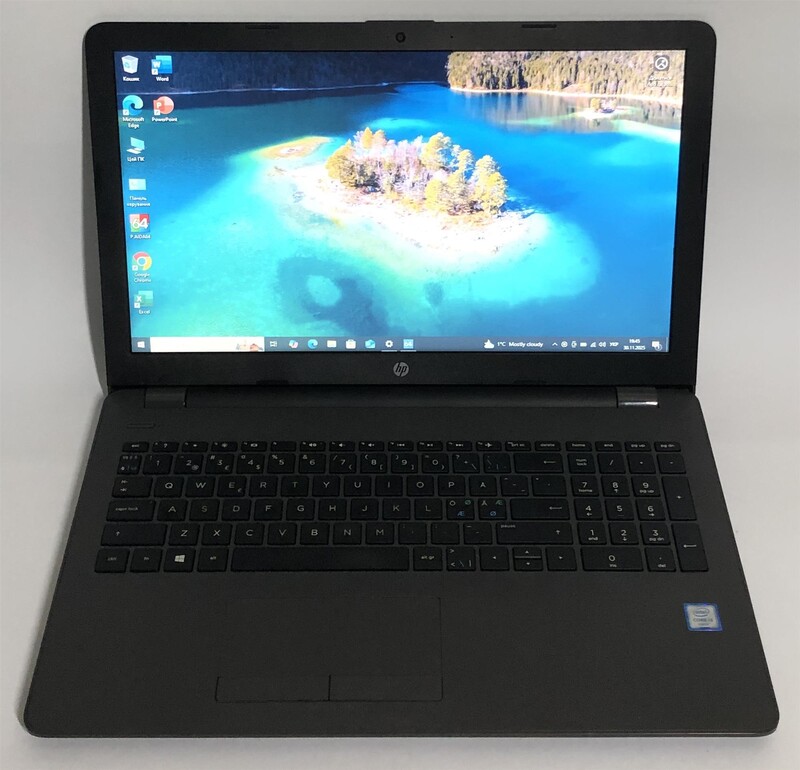 Ноутбук HP 250 G6 Grey / 15.6" (1366x768) / i3-7020U / 8GB / 128GB SSD / Win10Pro - Б/у