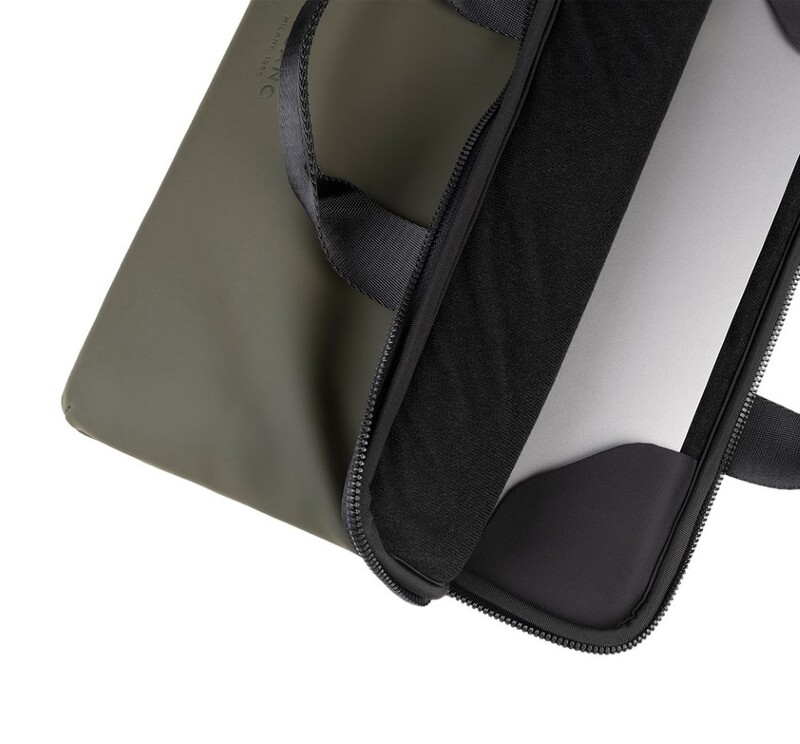 Сумка для ноутбука Tucano Gommo Super Slim 13"/14" Green (BSGOM1314-VM)