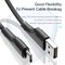 Фото - Кабель Essager Rousseau USB - USB Type-C (M/M), 1 м Black (EXCT-LS01) | click.ua