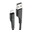 Фото - Кабель Essager Rousseau USB - Lightning (M/M), 1 м Black (EXCL-LS01) | click.ua