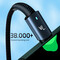 Фото - Кабель Essager Sunset USB - USB Type-C (M/M), 100W, 1 м Black (EXC7A-CG01-P) | click.ua