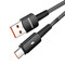 Фото - Кабель Essager Sunset USB - USB Type-C (M/M), 120W, 1 м Black (EXC120-CG01-P) | click.ua