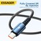 Фото - Кабель Essager Sunset USB - USB Type-C (M/M), 120W, 1 м Black (EXC120-CG01-P) | click.ua