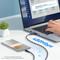 Фото - Кабель Essager Simple 3 in 1 USB - MicroUSB+USB Type-C+Lightning (M/M), 100W, 1.2 м Black (EXCMTL-JJ01-P) | click.ua