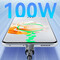 Фото - Кабель Essager Simple 3 in 1 USB - MicroUSB+USB Type-C+Lightning (M/M), 100W, 1.2 м Black (EXCMTL-JJ01-P) | click.ua