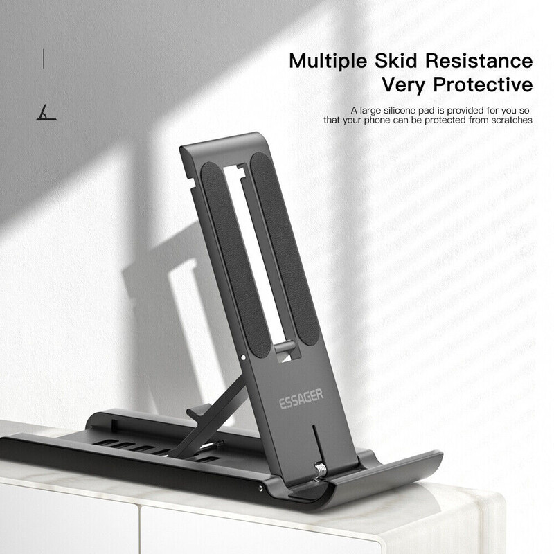 Тримач для телефона Essager Sailing Desktop Phone Holder Black (EZJZM-FC01)