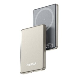 Универсальная мобильная батарея Essager Cross-Border 5000mAh 20W Magsafe/PD/QC3.0 Grey (EDY5K-YJ0A-Z)
