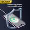 Фото - Бездротовий зарядний пристрій Essager Wind 2in1 Wireless Charger 15W White (EWXCX-CF02-Z) | click.ua