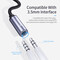 Фото - Адаптер Essager USB Type-C - 3.5 мм (M/F), 0.1 м, Black (EZJE01-0G) | click.ua