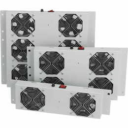 Вентиляційна панель Mirsan 1 вент., термостат в комплекті RAL 7035 (MR.FAN1WT.02)