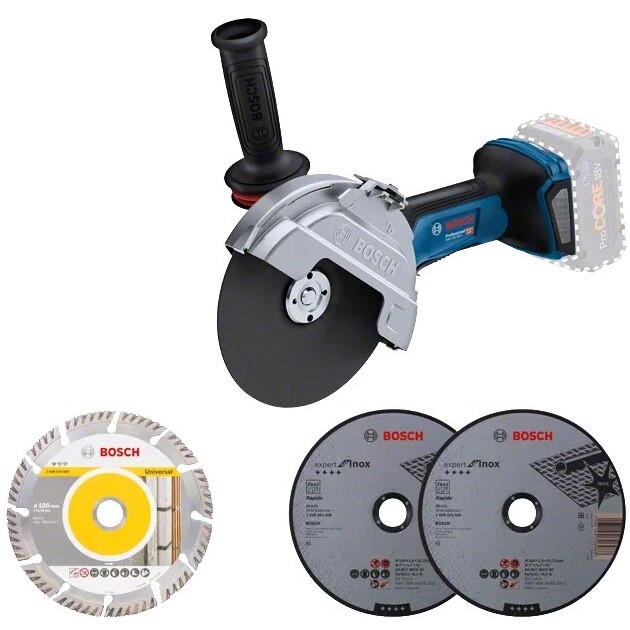 Шліфмашина Bosch Professional GWS 182P (0.601.9H6.L01) без АКБ та ЗП