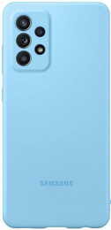 Чехол-накладка Samsung Silicone Cover для Samsung Galaxy A52 SM-A525 Blue (EF-PA525TLEGRU)