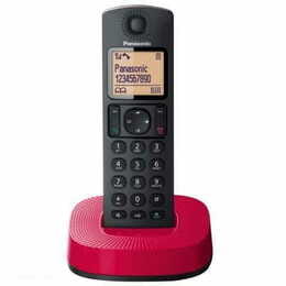 Радиотелефон DECT Panasonic KX-TGC310UCR Black Red