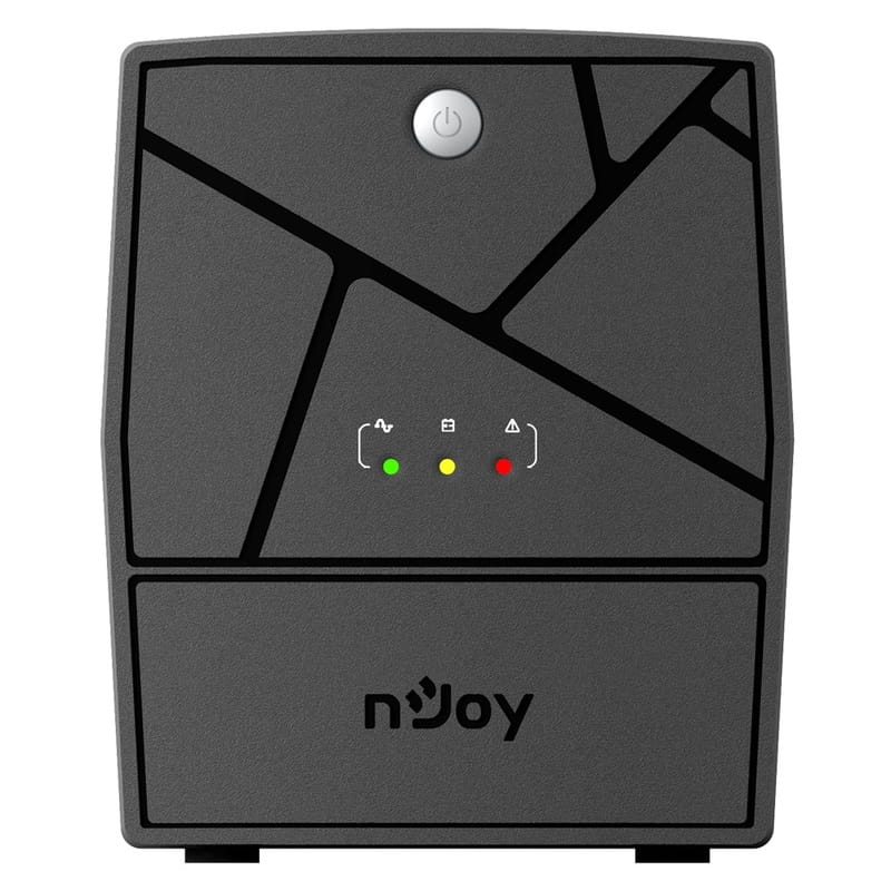 ИБП NJOY Keen 1000 (UPLI-LI100KE-CG01B) Lin.int., AVR, 4 x евро, пластик