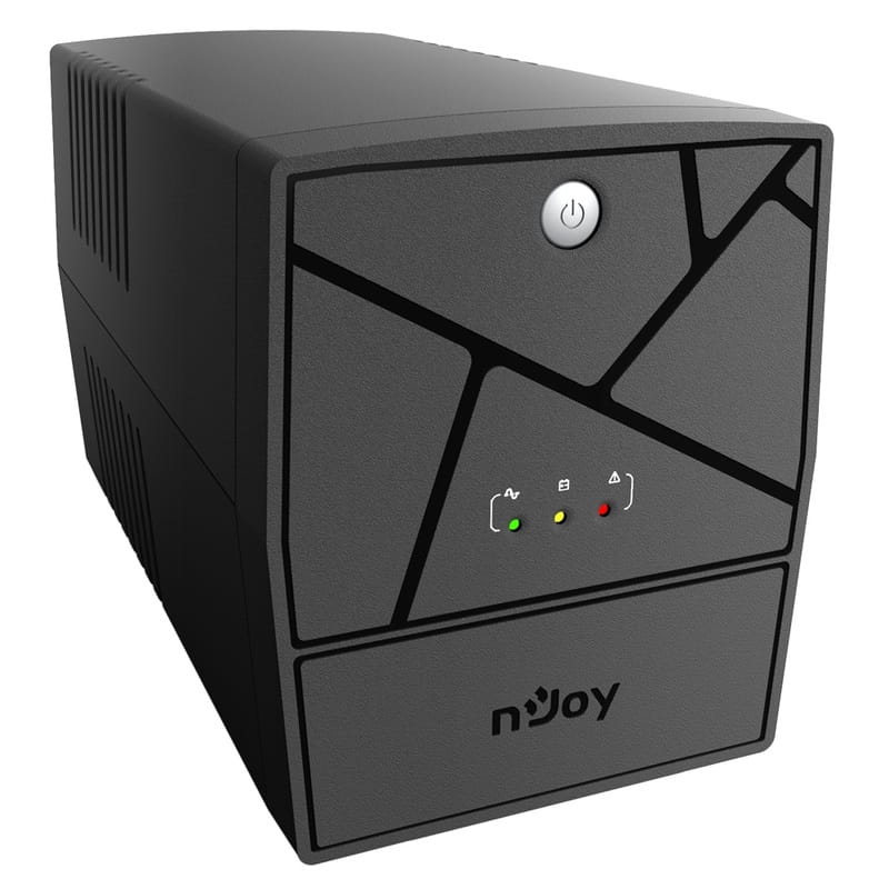 ИБП NJOY Keen 1000 (UPLI-LI100KE-CG01B) Lin.int., AVR, 4 x евро, пластик