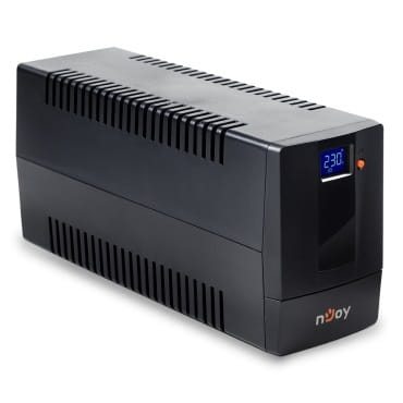 ИБП NJOY Horus Plus 800 (PWUP-LI080H1-AZ01B) Lin.int., AVR, 2 x евро, USB, LCD, пластик