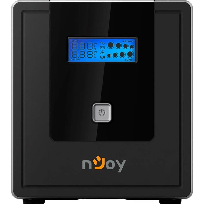 ИБП NJOY Cadu 1000 (UPCMTLS610HCAAZ01B), Lin.int., AVR, 4 x Schuko, USB, LCD, пластик