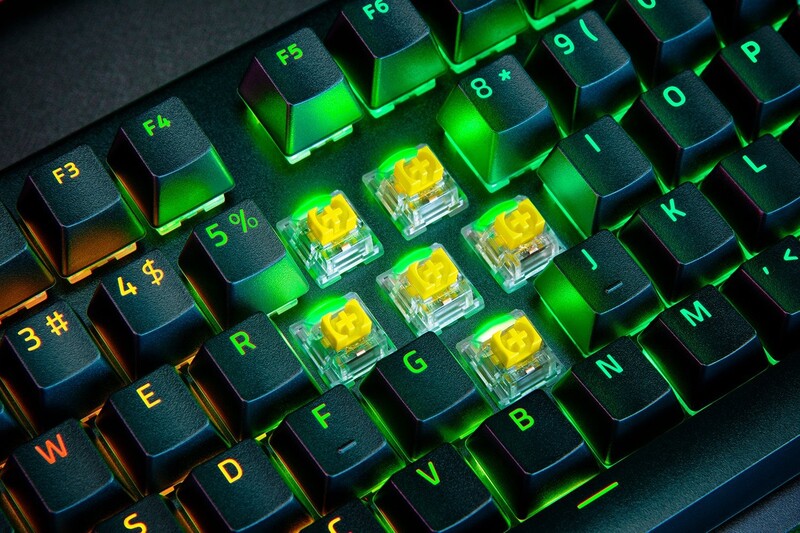 Клавиатура Razer BlackWidow V4 Pro Yellow Switch (RZ03-04681800-R3M1)