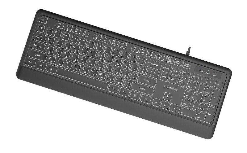Клавіатура Gembird KB-UML-04-CYRL Black
