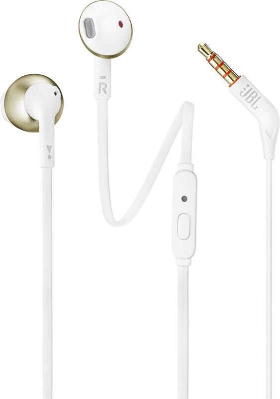 Гарнiтура JBL T205 Champagne Gold (JBLT205CGD)