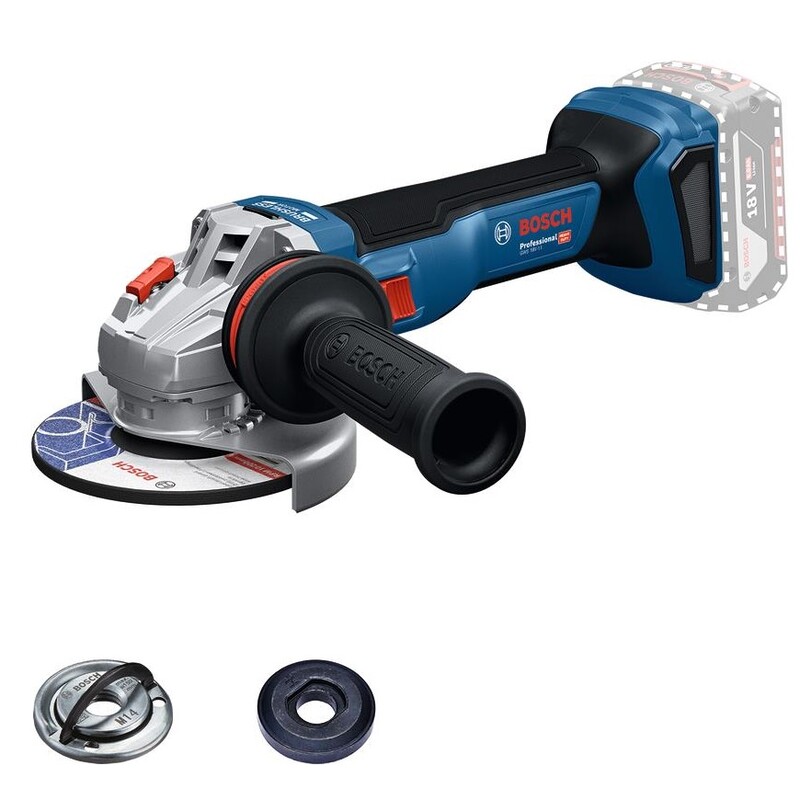 Шліфмашина Bosch Professional GWS 18V-11 (0.601.9N4.100) без АКБ та ЗП
