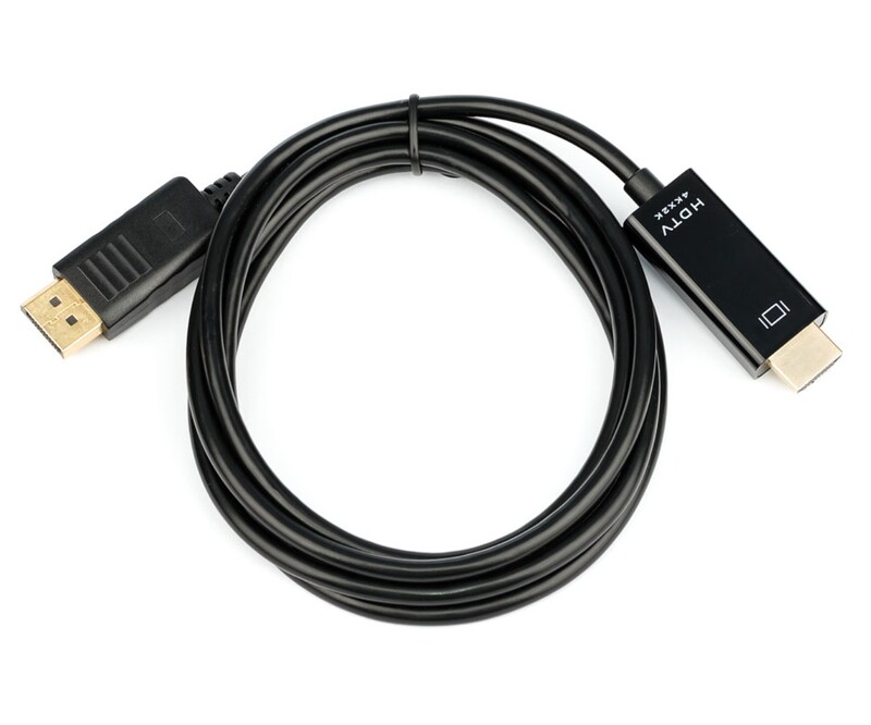 Кабель Atcom DisplayPort - HDMI (M/M), 3 м, Black (30100) пакет