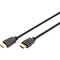 Фото - Кабель Digitus HDMI - HDMI (M/M), UHD 4K, 2 м, Black (DB-330123-020-S) | click.ua