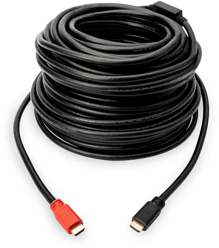 Кабель Digitus HDMI - HDMI (M/M), UHD 4K, High speed, 20 м, Black (AK-330118-200-S)