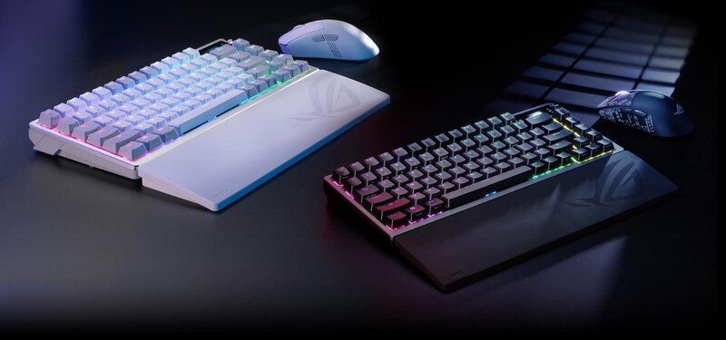 Підставка для клавіатури ASUS ROG Keyboard Wrist Rest Black (90MP04J0-BKUA00)