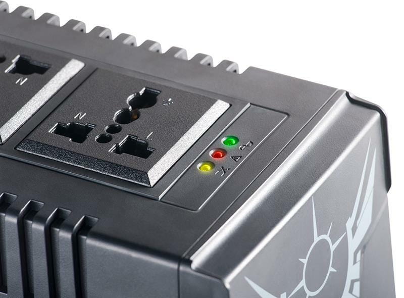 Стабилизатор NJOY Paladin 1000 (PWAV-10003PL-AZ01B) AVR, 3 розетки