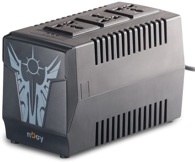 Стабилизатор NJOY Paladin 1000 (PWAV-10003PL-AZ01B) AVR, 3 розетки