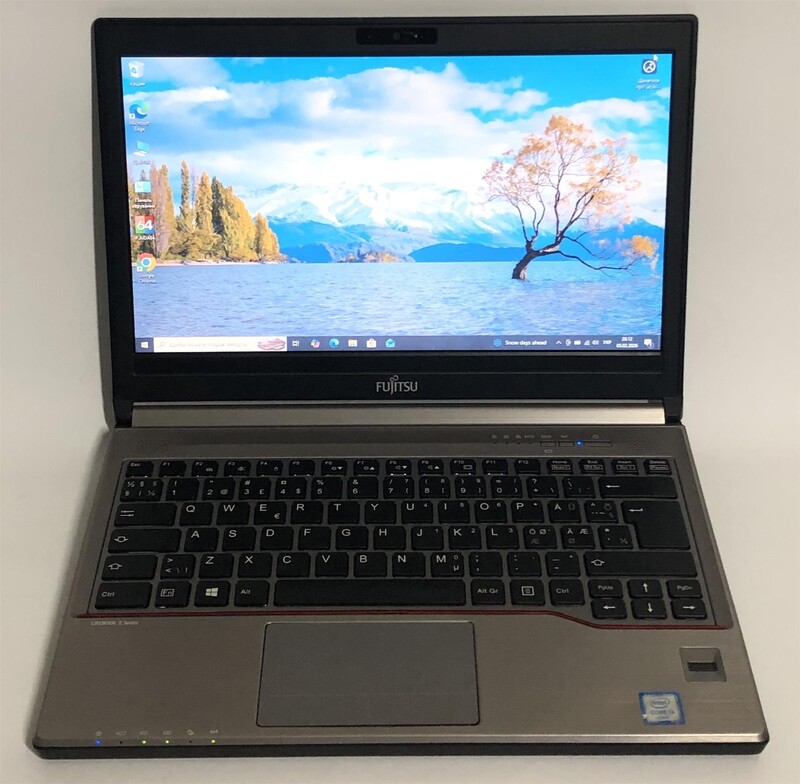 Ноутбук Fujitsu LifeBook E733 / 13.3" (1366х768) / i7-3632QM / 8GB / 256GB SSD / Win10Pro / Backlight / сканер отпечатка / Б/у
