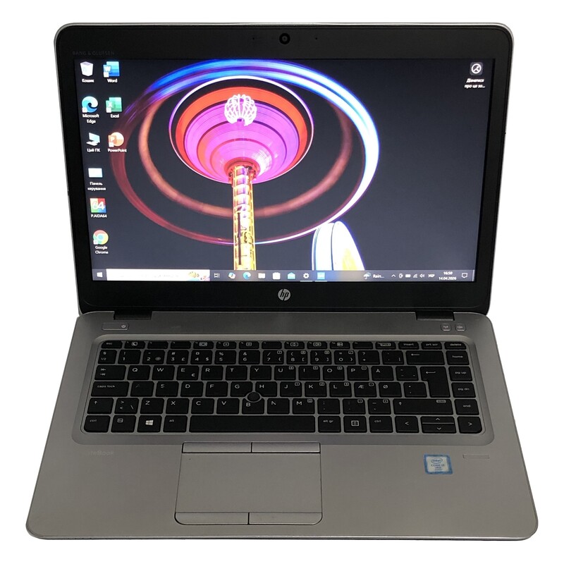 Ноутбук HP Elitebook 840 G3 / 14" FullHD / i7-6600U / 8GB / 160GB SSD / Win10Pro - Б/у