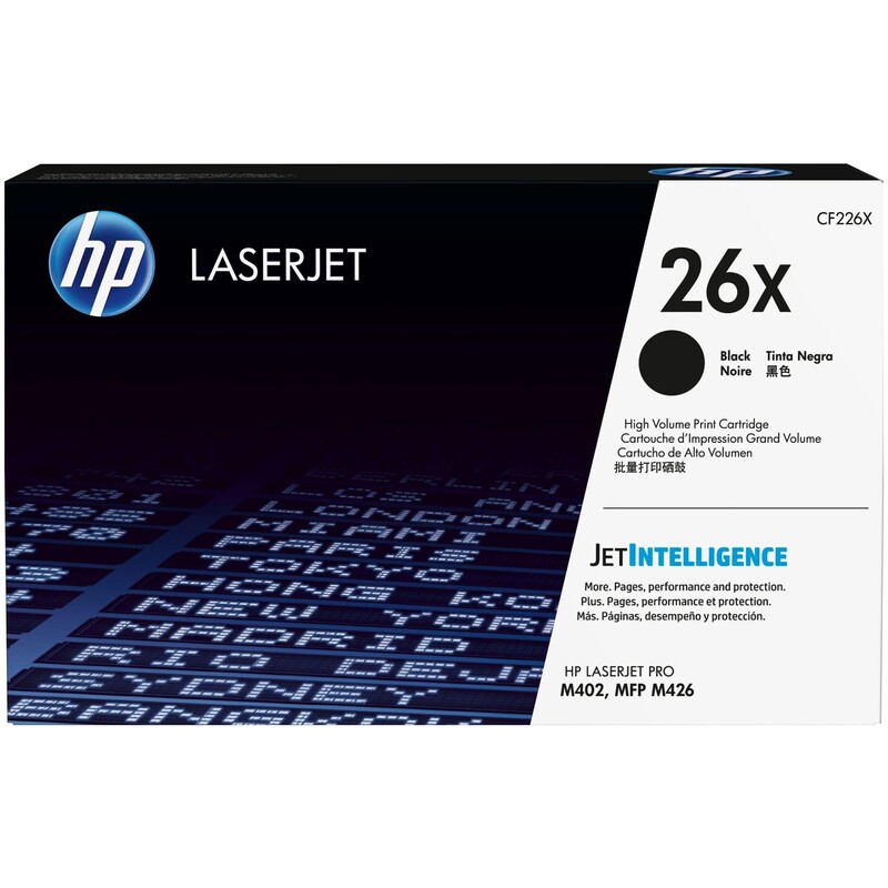 Картридж HP 26X LJ Pro M402D/M402DN/M402N/M426DW/M426FDN/M426FDW Black (max) (CF226X)