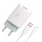 Фото - Мережевий зарядний пристрій SkyDolphin SC06V (1USBx2.4A) White (MZP-000180) + кабель microUSB | click.ua