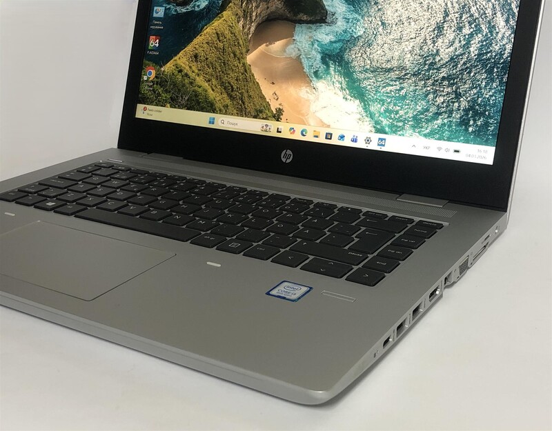 Ноутбук HP Probook 640 G4 / 14" FullHD IPS / i3-8130U / 8GB / 128GB SSD / Win11Pro - Б/у
