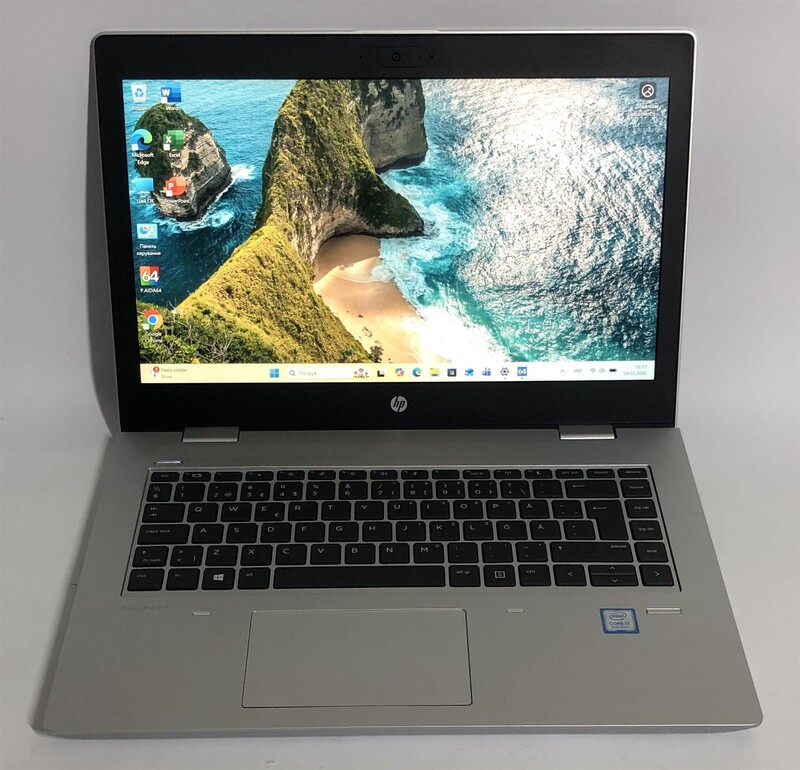 Ноутбук HP Probook 640 G4 / 14" FullHD IPS / i3-8130U / 8GB / 128GB SSD / Win11Pro - Б/у