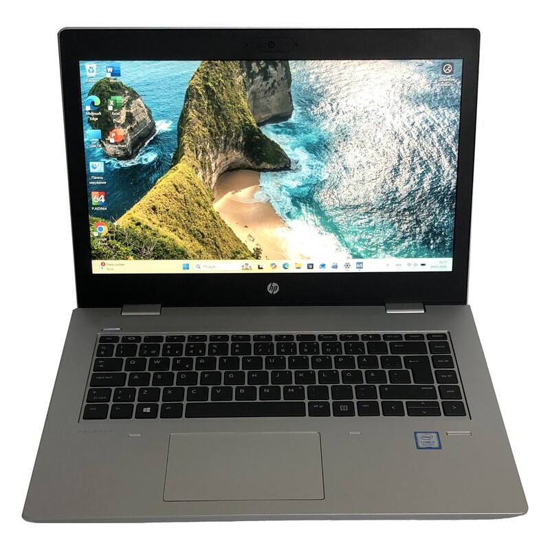Ноутбук HP Probook 640 G4 / 14" FullHD IPS / i3-8130U / 8GB / 128GB SSD / Win11Pro - Б/у
