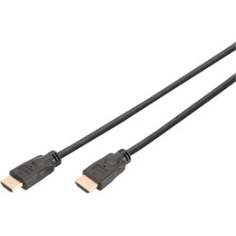 Кабель Digitus HDMI - HDMI (M/M), UHD 4K, Premium, 5 м, Black (DK-330123-050-S)