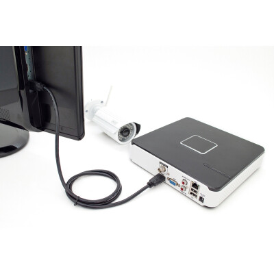 Кабель Digitus HDMI - HDMI (M/M), UHD 4K, Premium, 5 м, Black (DK-330123-050-S)