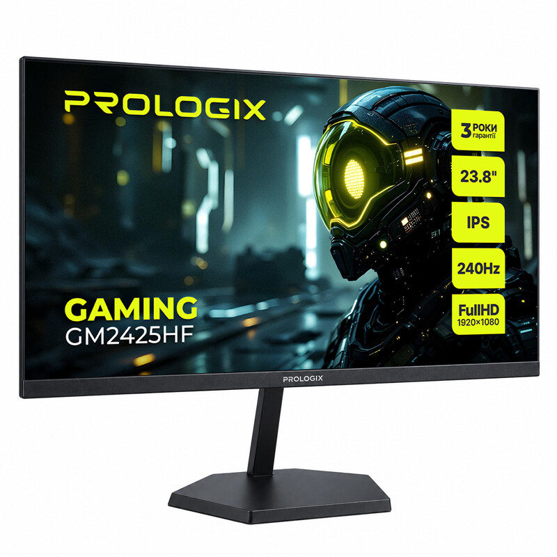 Монітор Prologix Gaming 23.8" GM2425HF IPS Black 240Hz