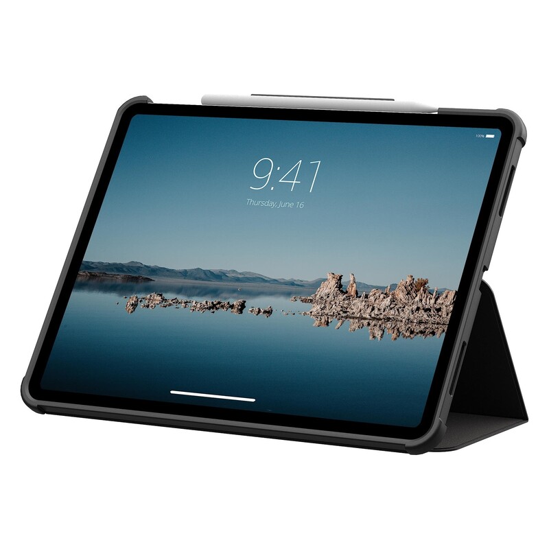 Чохол-накладка Urban Armor Gear Plyo LT для Apple iPad Air 13 (2026) Ice/Black (124498114043)