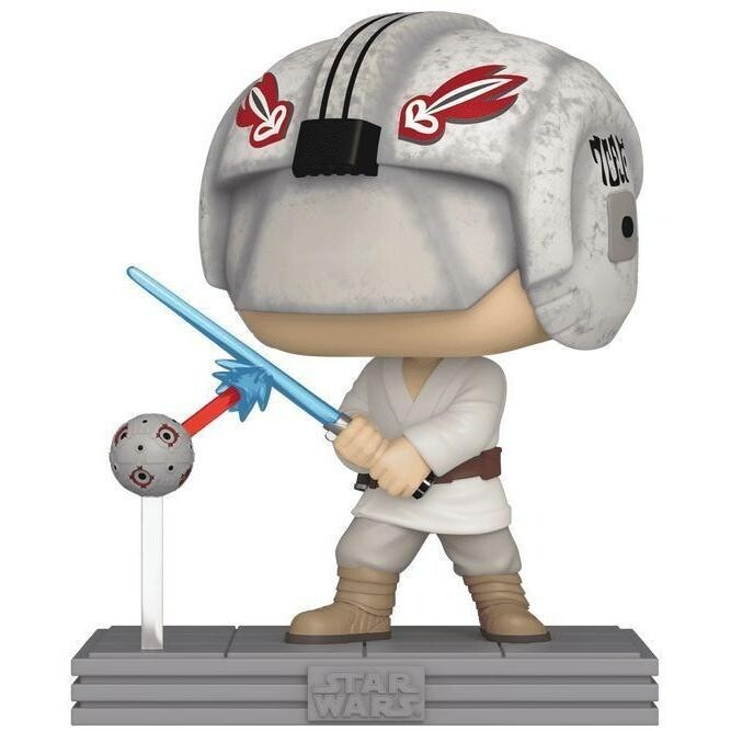 Колекційна фігурка Funko POP Star Wars: S9 - Luke/Remote (889698837989)