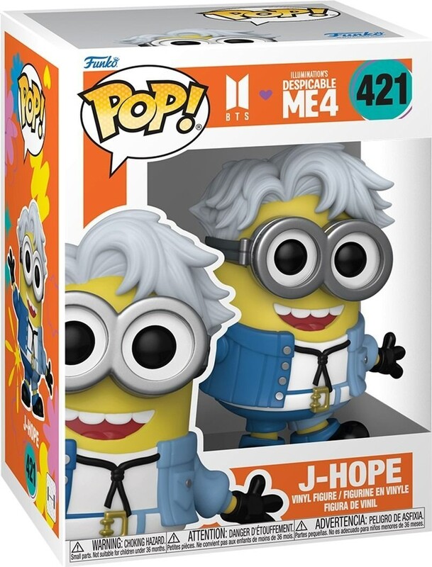 Колекційна фігурка Funko POP Rocks: Minions X BTS - J-Hope (889698859639)