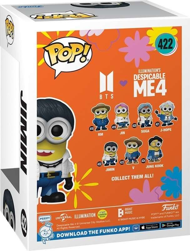 Коллекционная фигурка Funko POP Rocks: Minions X BTS - Jimin (889698859646)